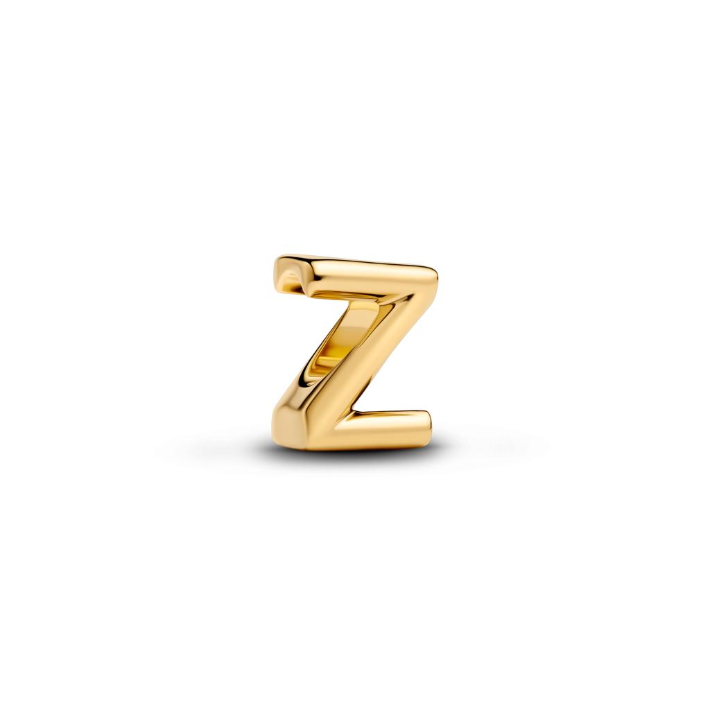 Hot Copper 26 Letters Alphabet AZ Charm Bead Charms Bead Golden Pendant Compatible With Authentic Bracelets Necklaces Do It Yourself Jewellery Women