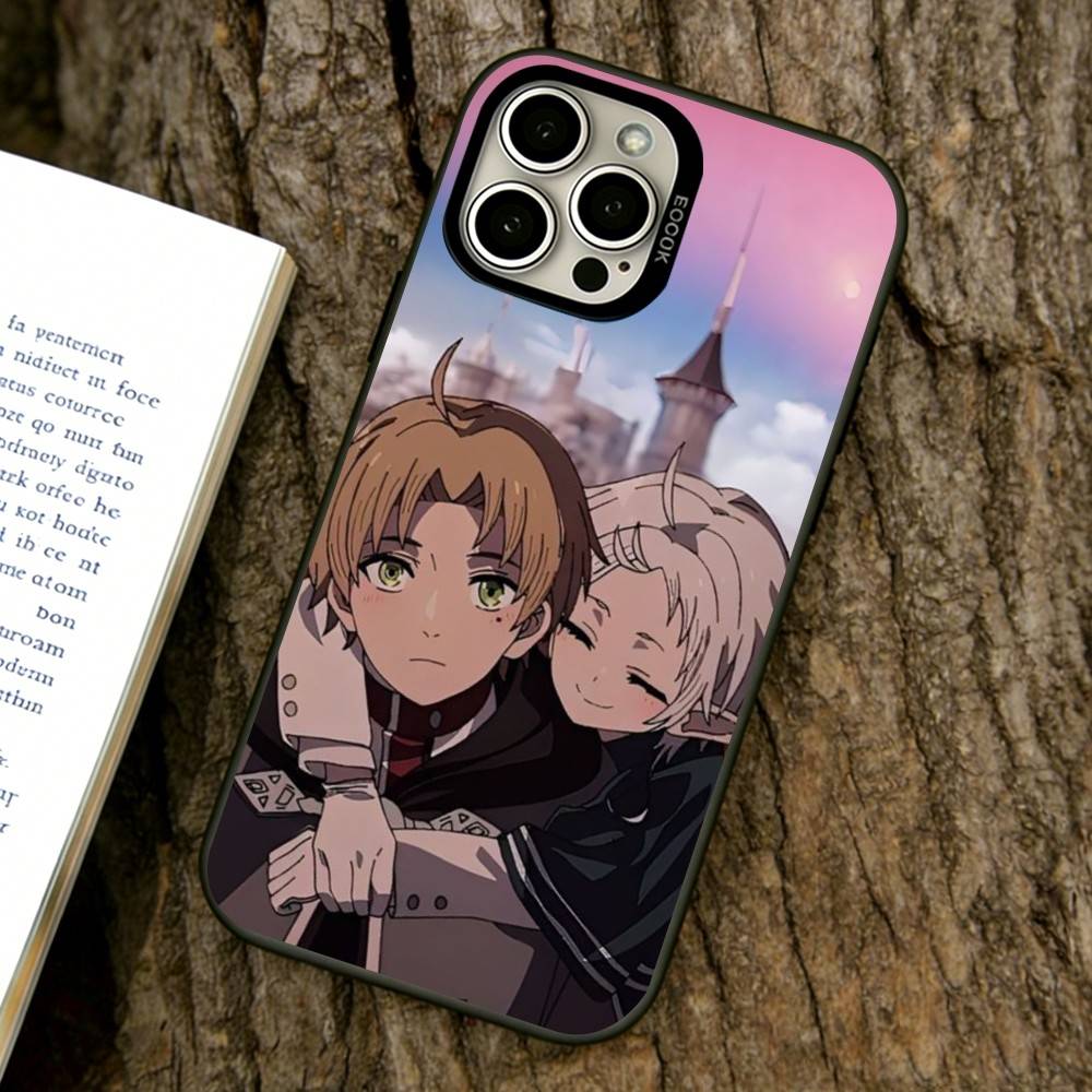 Mushoku Tensei Phone Case For iPhone 17,16,15,14,13,12,11 Plus,Pro Max,XS,Colorful Silver Phone case Funda Cover