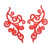 1Pairs Embroidery Patches for Clothing Applique Sewing Accessories