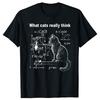 Funny Cat Physics Humor I Did The Math The Answer Is Cat T Shirt Fashion T Shirts Cotton Short Sleeve Oversized Tshirt Tops