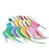Three-Color Patchwork Macaron Shoelaces for Canvas, White Shoes - AJ1, AF1, Dunk