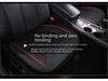 Universal Car Seat Cushion Set: Luxury Nappa Leather, All-Season, Backless Design, Fits Five Seats