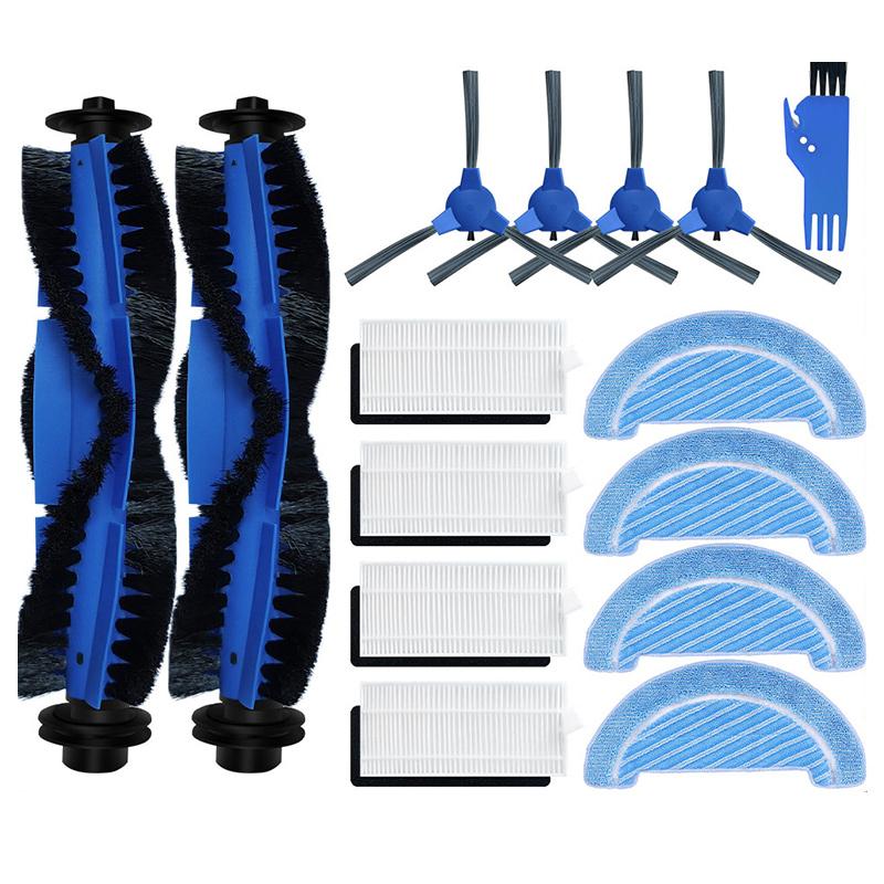 Compatible for Cecotec Conga 1090 1790 Titanium Ultra Robot Vacuum Spare Parts Accessories Main Side Brush Hepa Filter Mop Rag