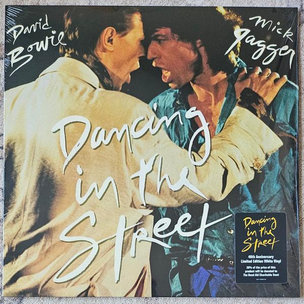 

LP Record DAVID BOWIE & MICK JAGGER - Dancing In The Street (White Vinyl) DBMJDITS40 Parlophone 2025 Worldwide Rock