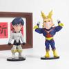 6 Pcs My Hero Academia Q-version Cute Midoriya Izuku Tsuyu Asui Todoroki So Figurines Model Ornaments Kids Gift