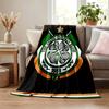 Coperta del Celtic Football Club Coperta di Flanella Morbida Accogliente Peluche Coperta da Divano Letto Leggera Decorazione per la Casa