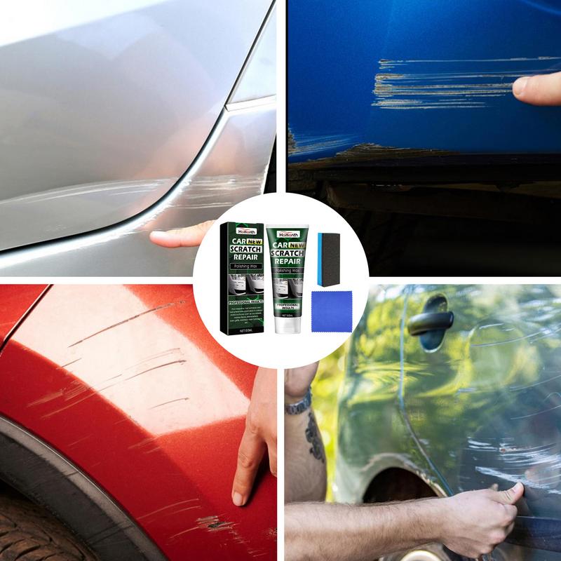 Pasta do usuwania rys z samochodu 60ML Konserwacja lakieru Naprawa Pielęgnacja Bezpłatny Wosk Brud Narzędzia do Czyszczenia Polerowanie Detailing Trwały Uniwersalny