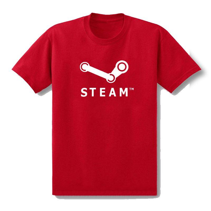 STEAM Short-sleeved T-shirts, Game Platform Team Uniforms, Valve Company Uniforms, Geek Geek Clothes