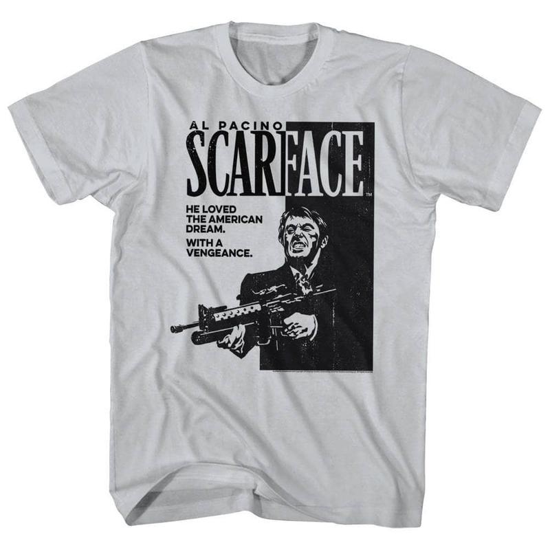 Scarface Big Gun Movie Poster Unisex T-Shirt XXL