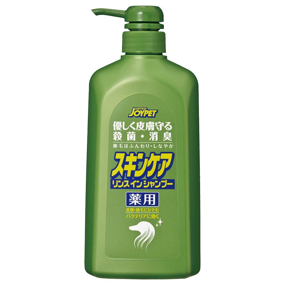 For JOYPET Medicated Skin Care Shampoo for Dogs 600ml [Quasi-drug Animals] Rinse-in