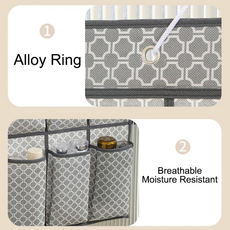 Mehrschichtige Hängetasche für Schuhe, diverse Aufbewahrungstaschen, Wandmontage, Vlies-Hängetasche, Schuh-Clutter-Organizer, verdickte, staubdichte Tasche