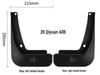 Changan Qiyuan A06 2026 Car Tire Mudguards for Export & Cross-Border Mods