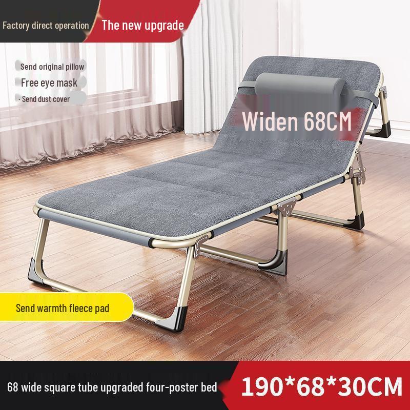 Portable Folding Recliner Bed for Office, Home, or Camping