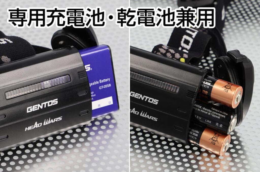 GENTOS HLP-2503 LED Headlamp, USB Rechargeable, 630 Lumens, 8 Hours of Operational Run Time, Rear View Illumination, Requires a Rechargeable Battery o