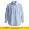 Men's Cotton Linen Lapel Long Sleeve Casual Shirt - Solid Color, Plus Size, Spring/Autumn Style