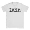 Unisex Unisexs TShirts Serial Experiunisexts Lain Lwakura Funny Cotton Tee Shirt Short Sleeve Anime Sci Fi Unisexga T Shirts Plus Size