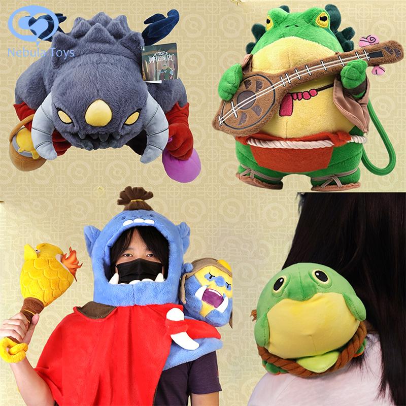 DOTA2 TI2026 CHARME DE PELÚCIA LARGO Bonecos de Pelúcia The International Mercadoria de Jogo Boneco de Algodão Halloween Cosplay Brinquedos de Animais Presentes