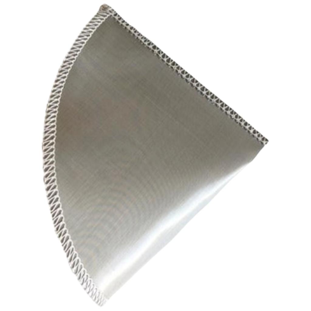 Reusable Pour Over Coffee Filter Stainless Steel Fine Mesh Coffee Filter Paperless Universals Coffee Filter Enduring