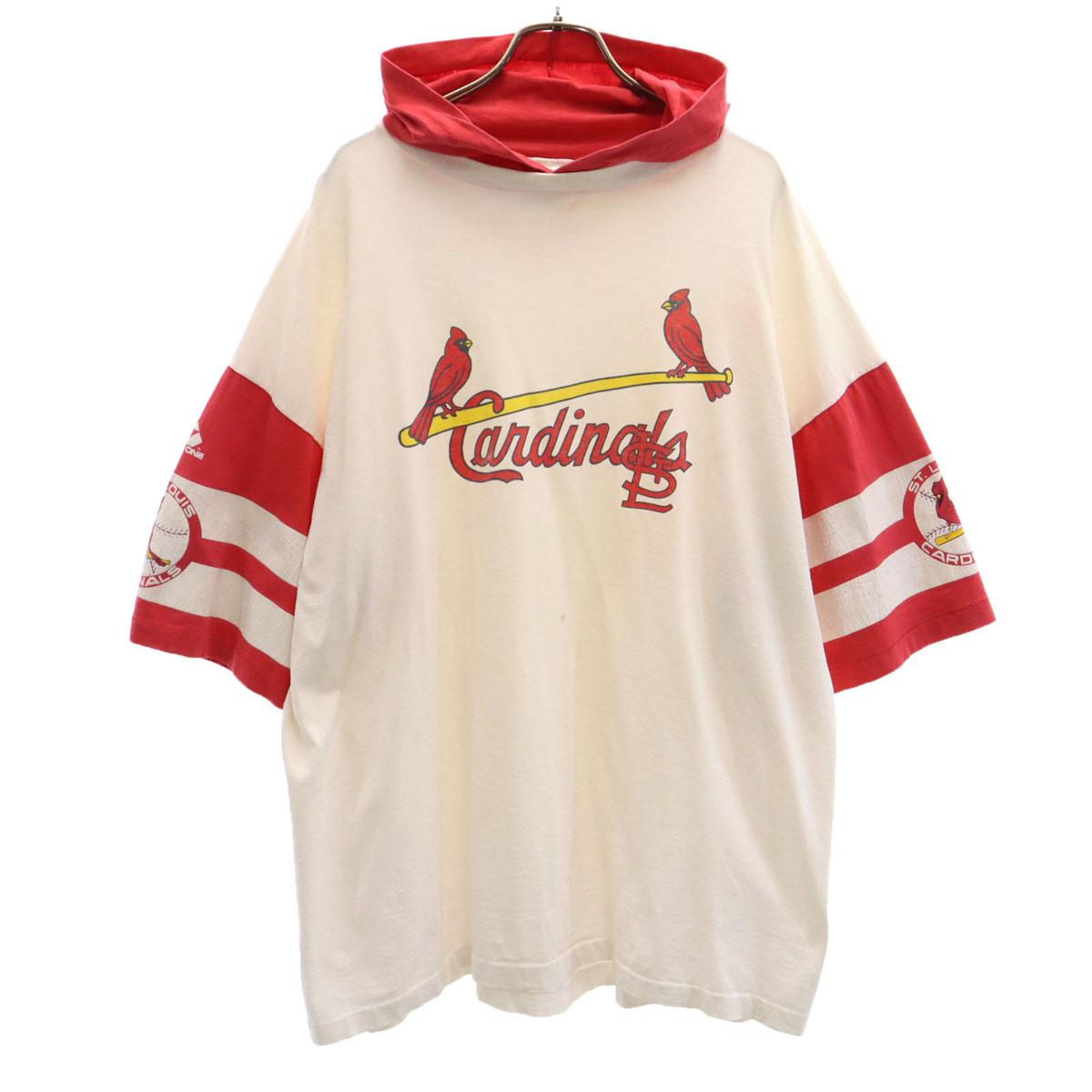 

APEX ONE 90s Made in USA Old Short sleeve hood T-shirt L Single stitch Men s Used