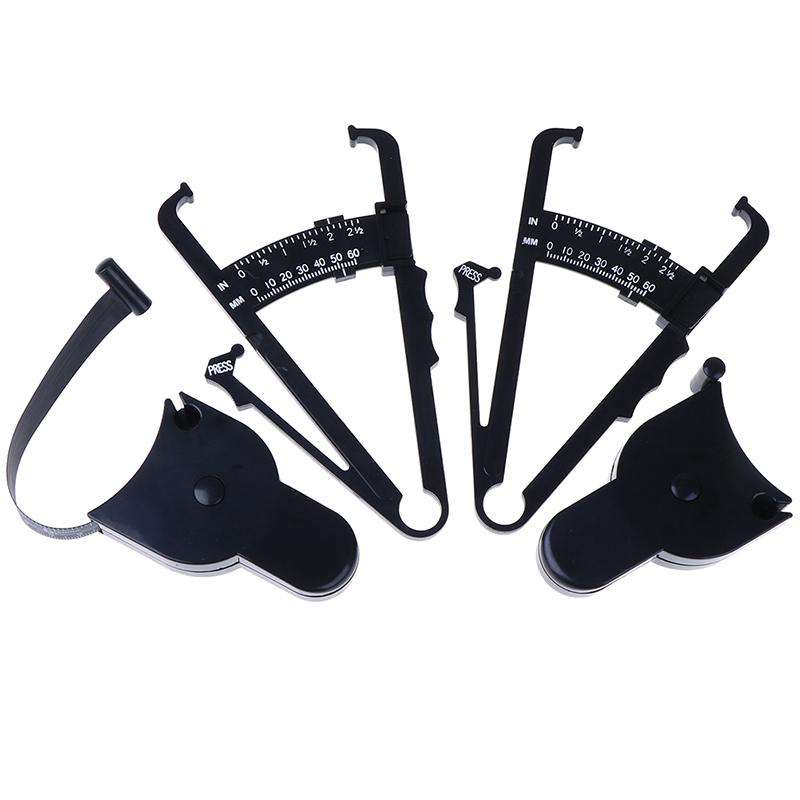 70mm Hautfalten Körperfettmonitor Messdiagramm Messschieber Tester Band Gesundheitswesen