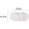 CHOOLD Chic Ceramic Marble Style Oval Dessert Plate Cake Plate Jewelry Dish Ring Dish Cosmetics Organizer Fruit Dish Home Decor Wedding Gift