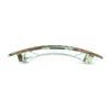 Excellent CHANEL hair accessory Logo Design Barrette Silver  Women 96P Used