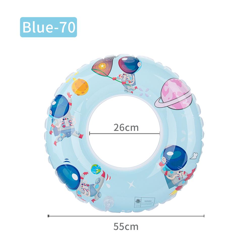 Mermaid children's swimming ring pink rainbow baby underarm swimming ring anti-rollover