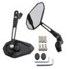 SZYUMO Carbon Fiber Motorcycle Rearview Universal for Scooters and Easy Left and Right Set Mirrors, 8mm/10mm, Fit, Motorcycles, Installation,