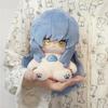20cm Rimuru Tempest Plüschtier zum Verkleiden Baumwollpuppe mit Kleidung Spielzeug Anime Die Zeit, als ich als Schleim wiedergeboren wurde Geschenke