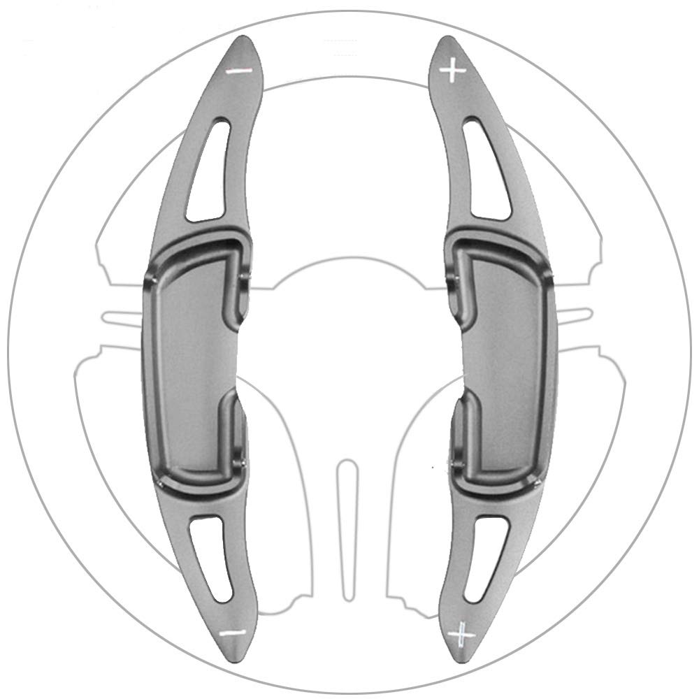 

Boyous Mazda Aluminum Alloy Paddle Shift Cover Set of 2 Fits Many Roadster ND серый