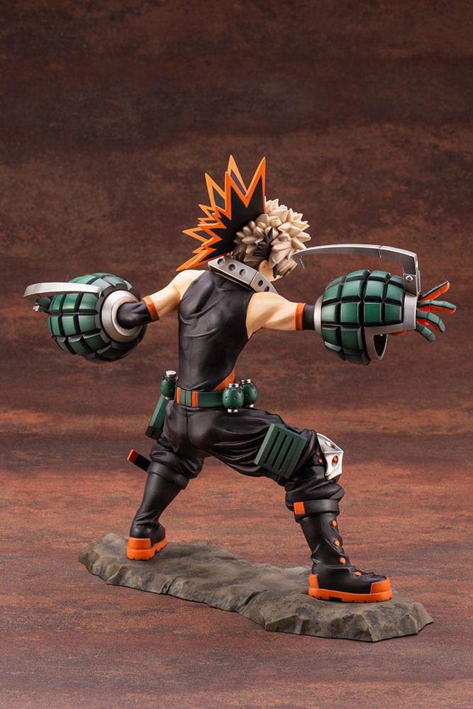 Juya ARTFX J My Hero Academia Katsuki Bakugou, PVC-Figur im Maßstab 1/8, bemalt und fertig