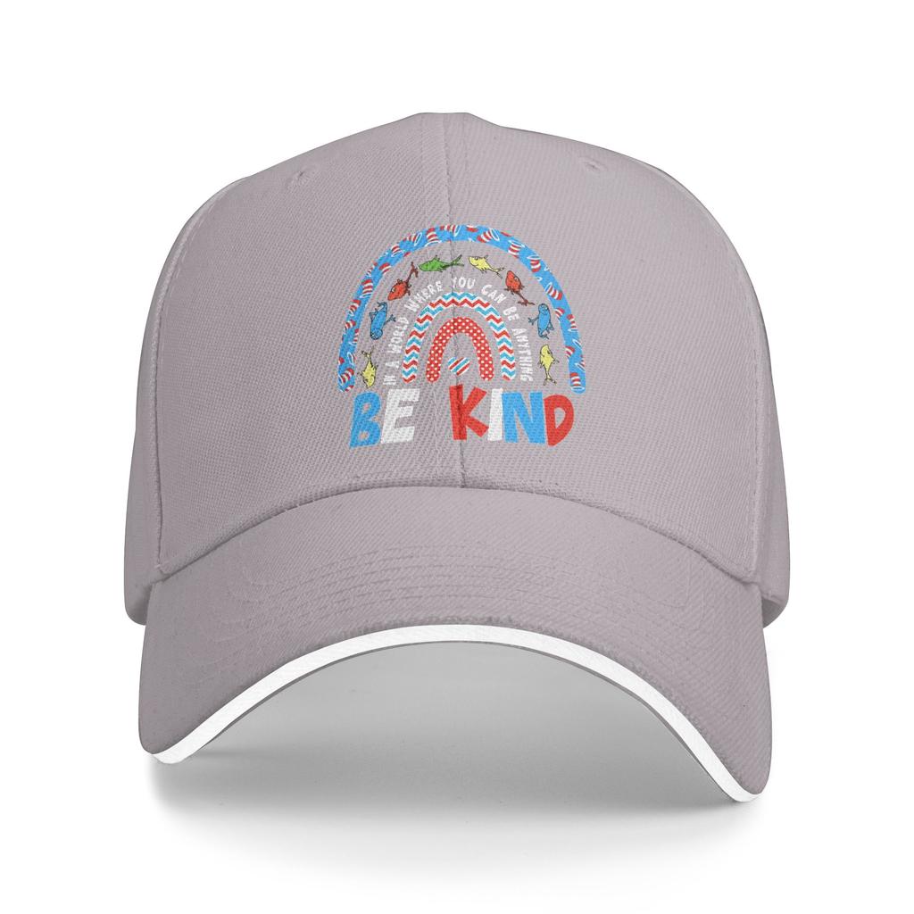 Autism Awareness Be Kind Why Fit In Doctor Teacher Cat Casual Baseball Cap Spring Trucker Hat Unisex Classic Baseball Caps