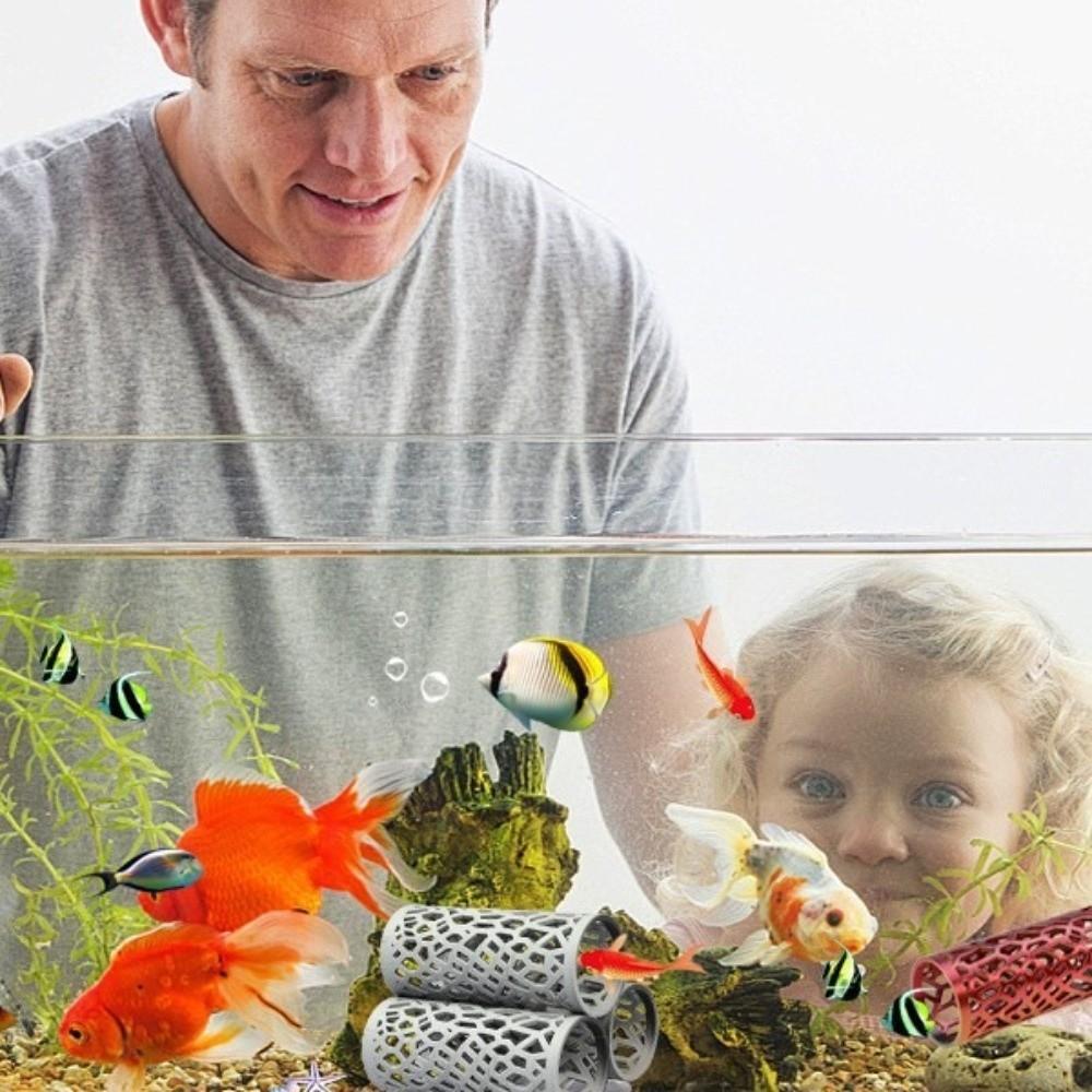 Shelter Function 3-in-1 Betta Fish Tunnel Fish Shrimp Aquarium Decor  Aquarium Decorations