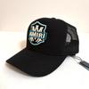 Used AMIRI MA Emblem Trucker Hat Cap Amiri Black Hat Mesh Cap