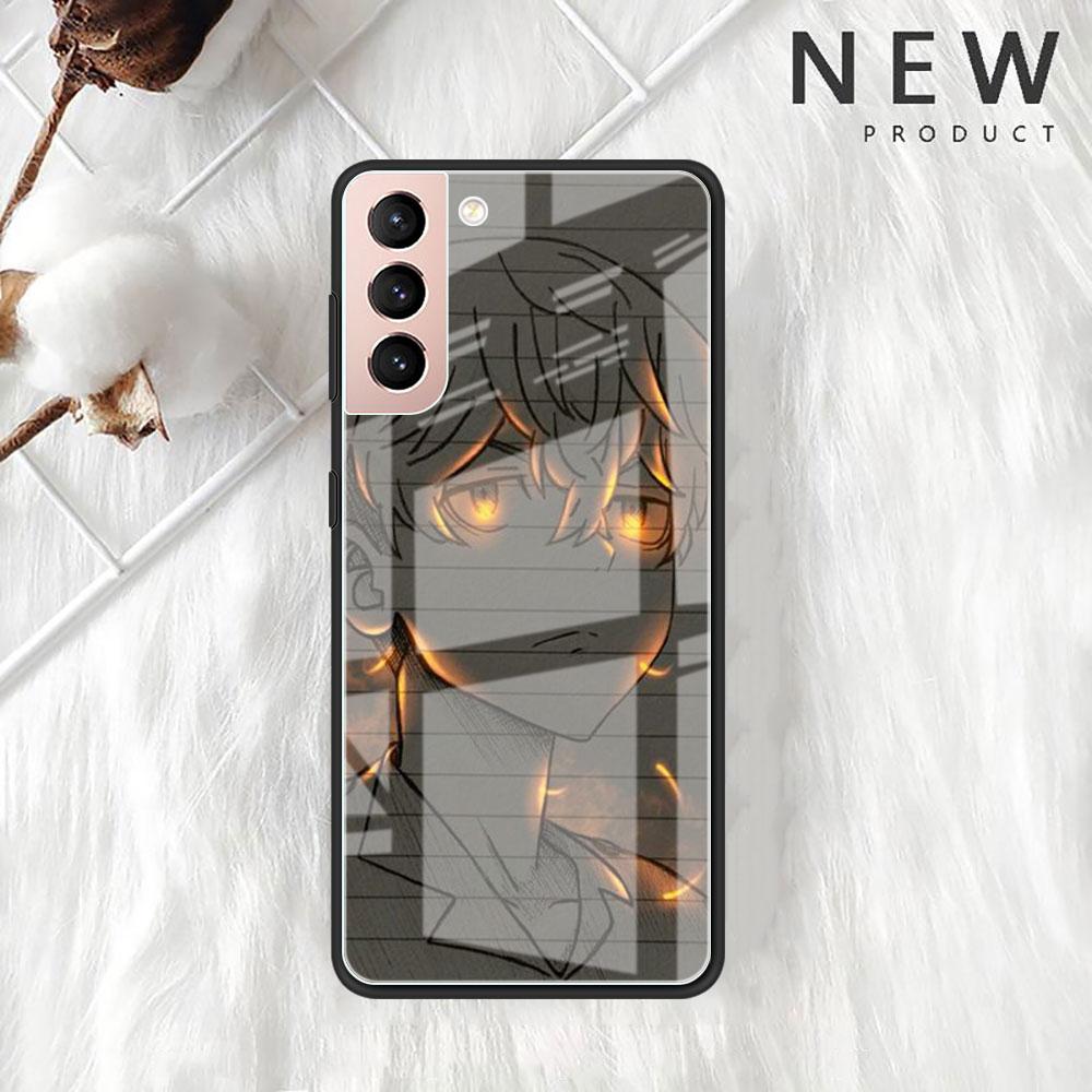 Tokyo Revengers Anime Glashülle für Samsung Galaxy S22 S20 FE S21 Plus Telefonabdeckung S10 5G S9 Note 20 Ultra 10 Lite Shell