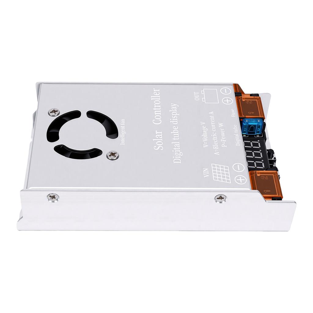 MPPT Solar Boost Controller with Smart Cooling 450W LED Display Solar Controller for 24V 36V 48V 60V 72V 96V Battery