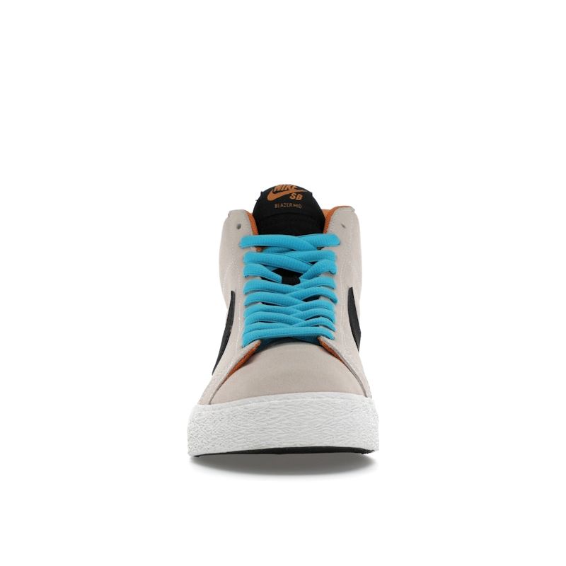 Nike Zoom Blazer Mid SB Electric Pack Men Sneakers Cream Phantom Black HF3831-001