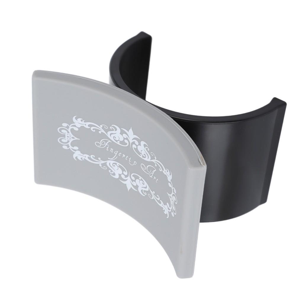 Weiche Silikon-Maniküre-Handauflage Rosa oder Schwarz Nagelkunst-Auflage Nagelkunst-Zubehör