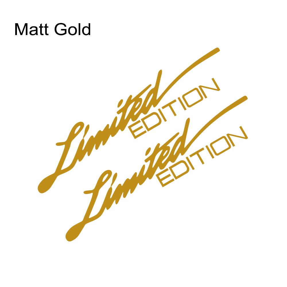 Funny Limited Edition Car Motocycle Sticker Decals for