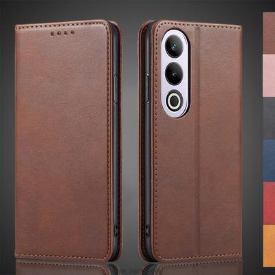 Magnetická přitažlivost Kožené pouzdro pro Oneplus Nord CE 4 5G / Nord CE4 5G Pouzdro Flipové pouzdro Peněženka Telefonní tašky Fundas Coque