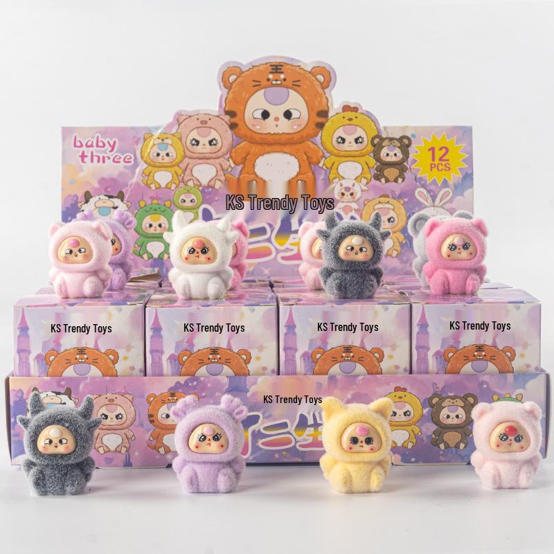 Populaire Kerst Abubu Pop Mart Poppen Ornament Blind Box Speelgoed