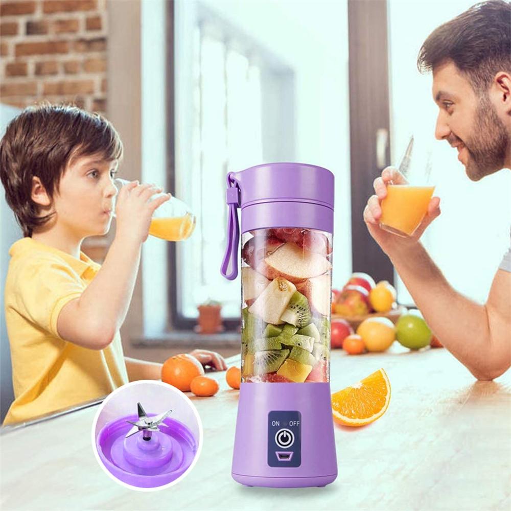 New Mini Portable Blender For Shakes Smoothies Juice Mixer With Usb Rechargeable