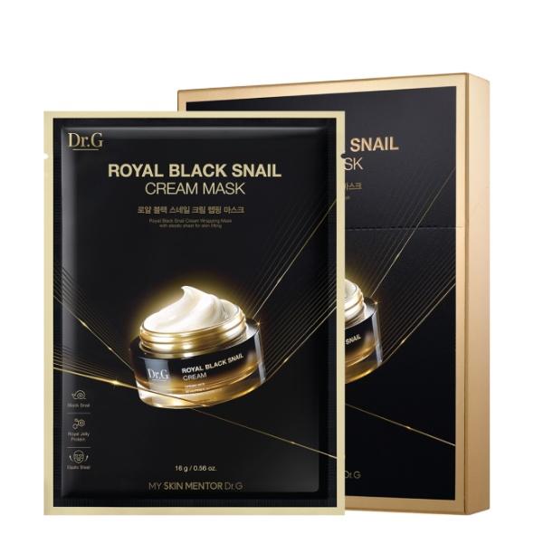 Royal Black Snail Cream Mask 5P