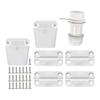 Cooler Latches Kit Hinges Replacement Easy Installation
