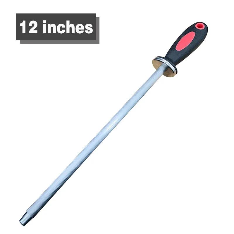 

Rod Tungsten Steel Black Carbon Steel Kitchen Gadgets Slaughterhouse Butcher Ceramic Household Knife Sharpener Knife Sharpening choice