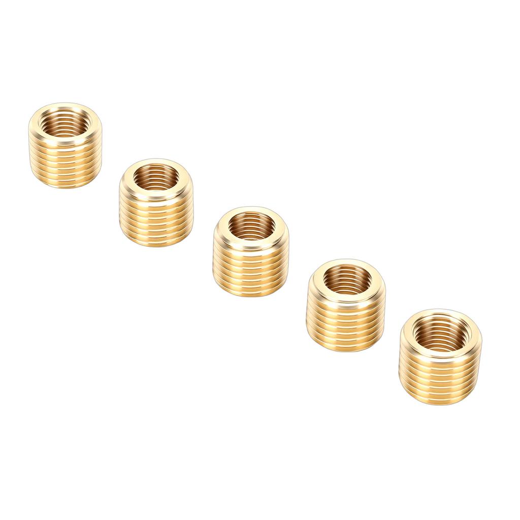 NPT Threaded Reducing Pipe Fitting 1Celsius4 Inch Male X 1Celsius8 Inch Female Brass Reducer Bushing Threaded Pipe Fitting