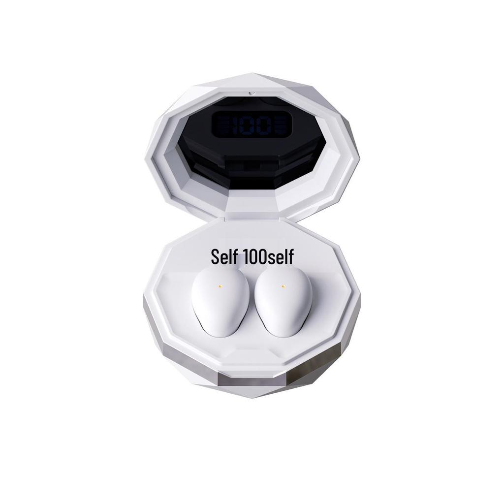 2025 Mini Bean-Shaped Bluetooth Earbuds: Sleep Noise Reduction, Super Small, Invisible Wireless Stereo Earphones