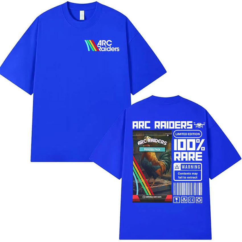 Heißes Spiel Arc Raiders Grafik T-Shirt Herren Damen Vintage Hohe Qualität Mode T-Shirts Lässig 100% Baumwolle Kurzarm T-Shirt
