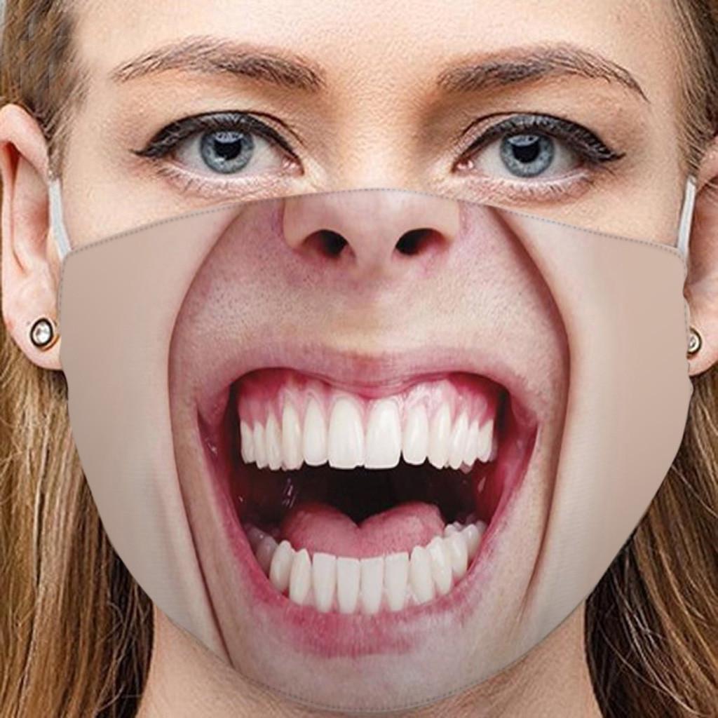 Adult - Funny Face Scarf Breathable Cycling