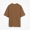 Tbrm CoTTon Crewneck T shirT Camel Tbe2m60000a28